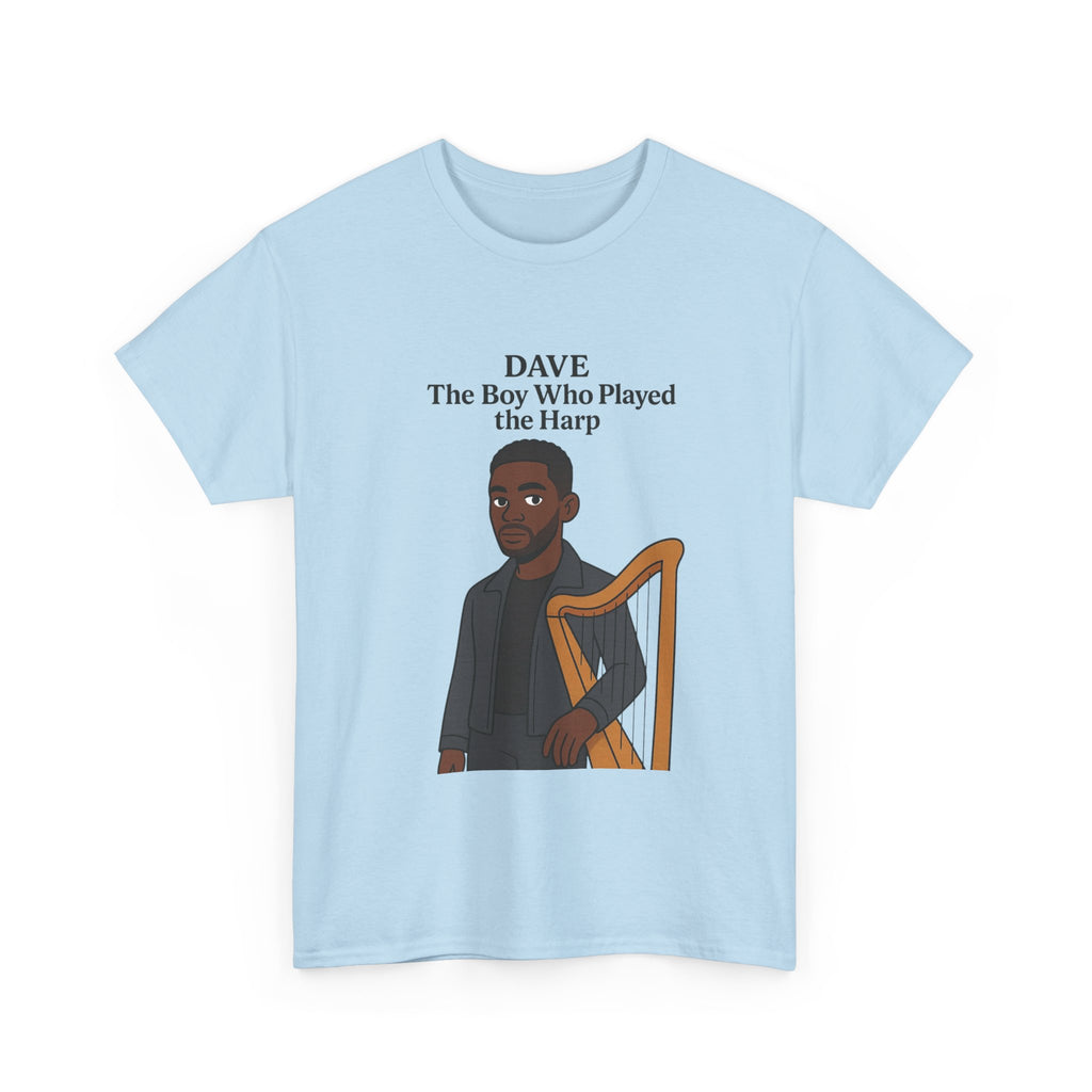 Dave T-Shirt — "The Boy Who Played the Harp" Graphic Tee