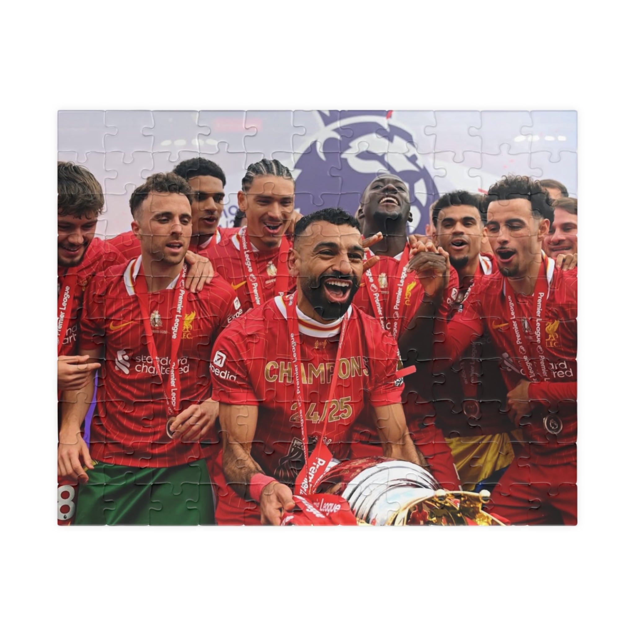 Liverpool Premier League Champions 24/25 Jigsaw Puzzle (110–1014 pcs)