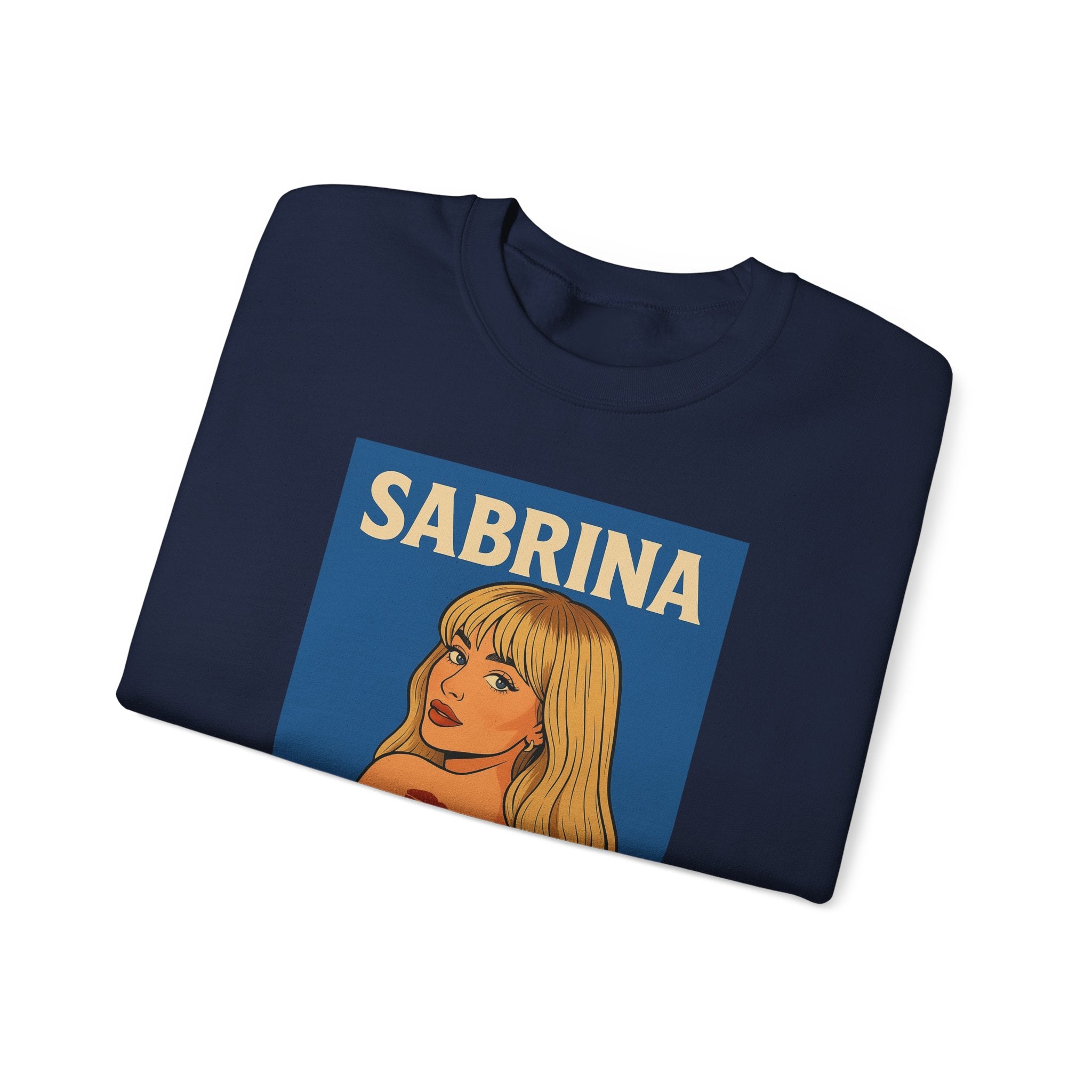 Sabrina Carpenter Retro Pin-Up Crewneck Sweatshirt