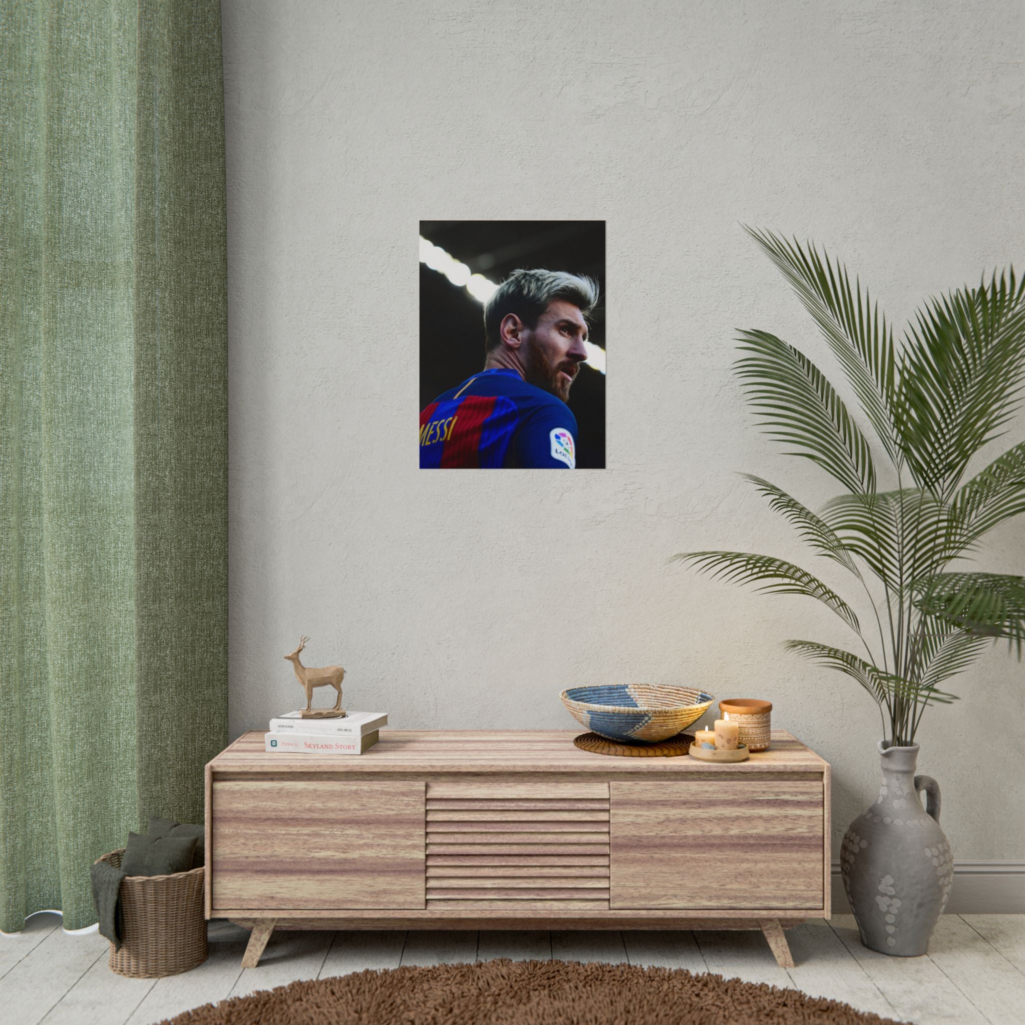 Lionel Messi Barcelona Poster - Soccer Rolled Poster