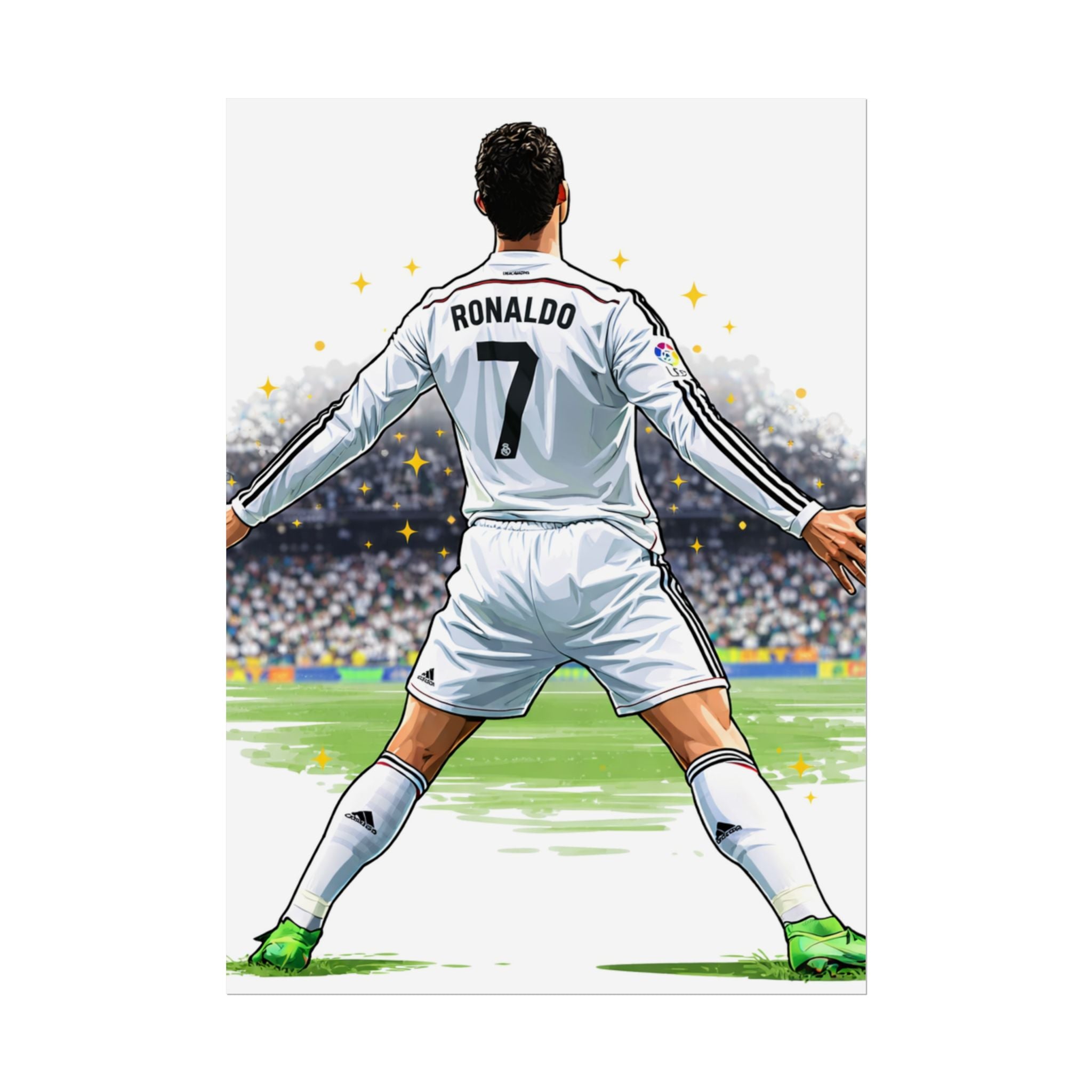 Cristiano Ronaldo Celebration Rolled Poster