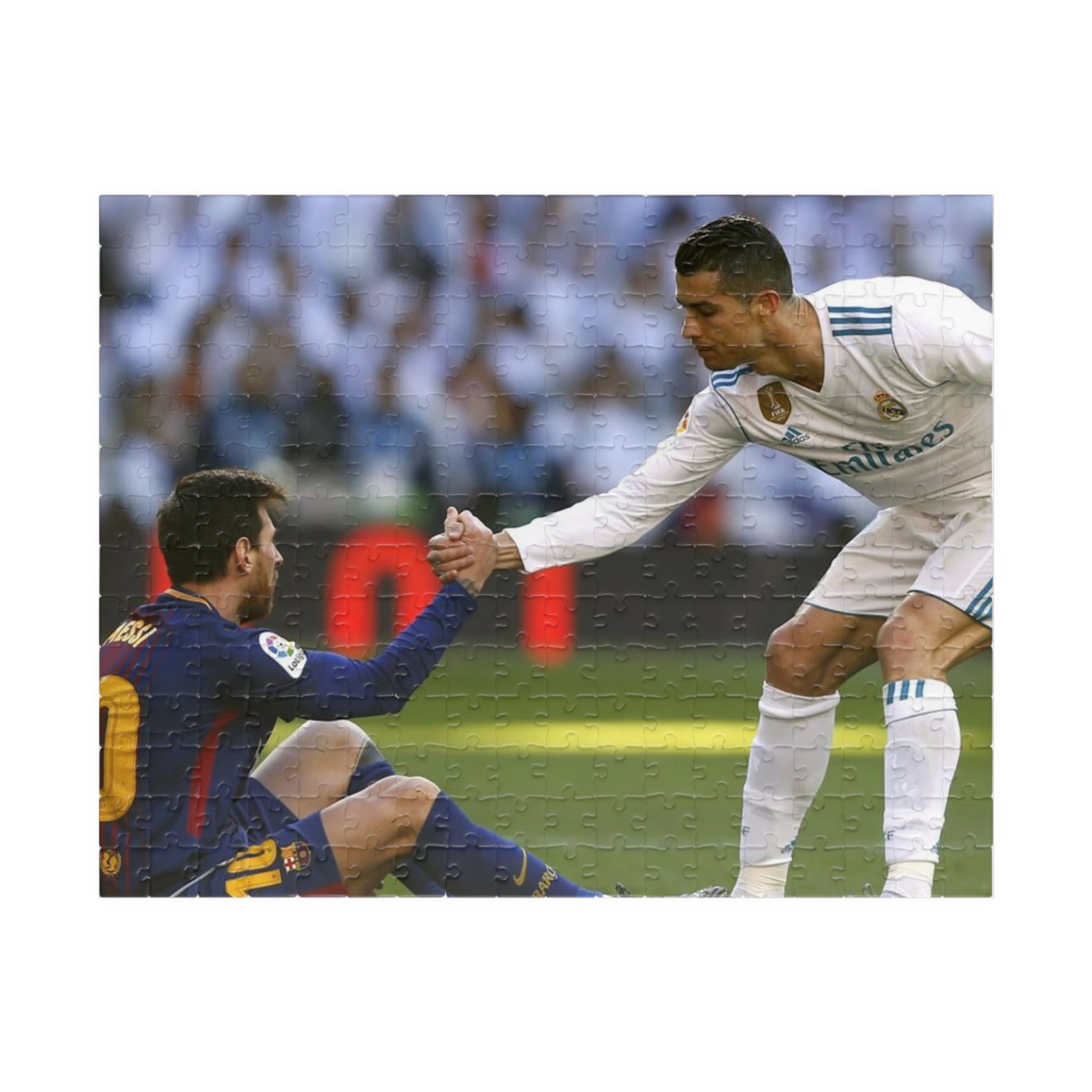 Soccer Legends Puzzle — Cristiano Ronaldo & Lionel Messi 252–520–1014 Piece Jigsaw