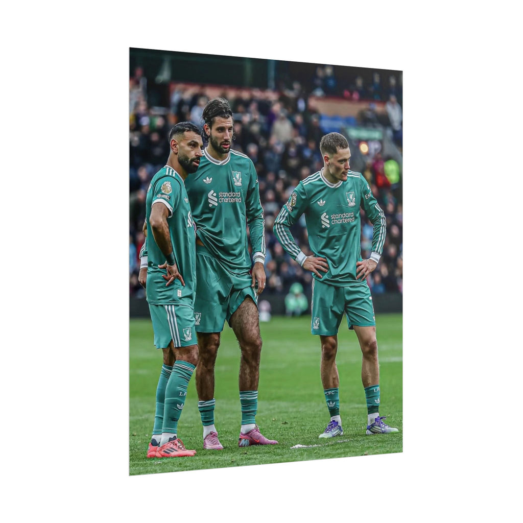 Salah, Wirtz & Szoboszlai Photo Poster - Rolled Liverpool FC Action Print