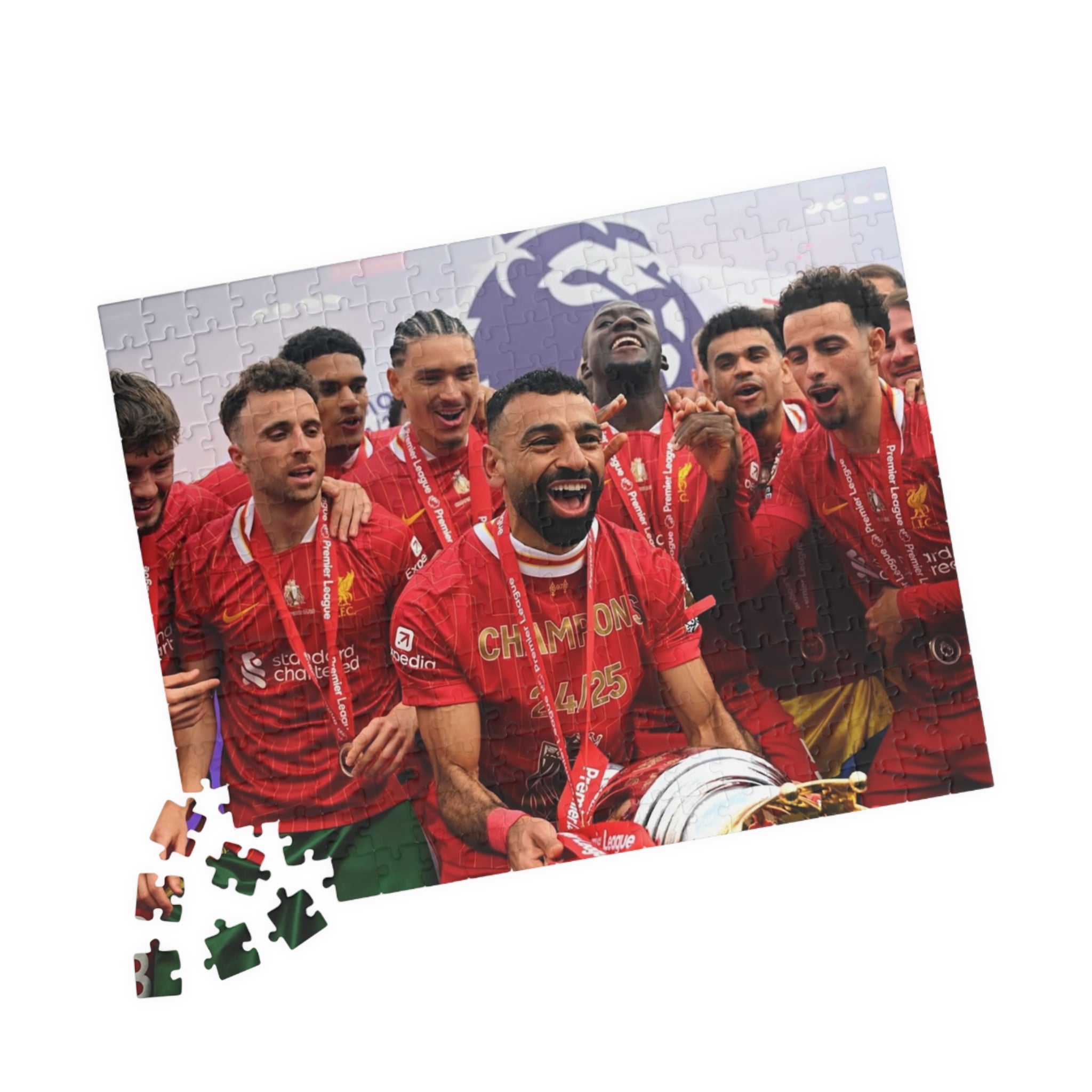 Liverpool Premier League Champions 24/25 Jigsaw Puzzle (110–1014 pcs)