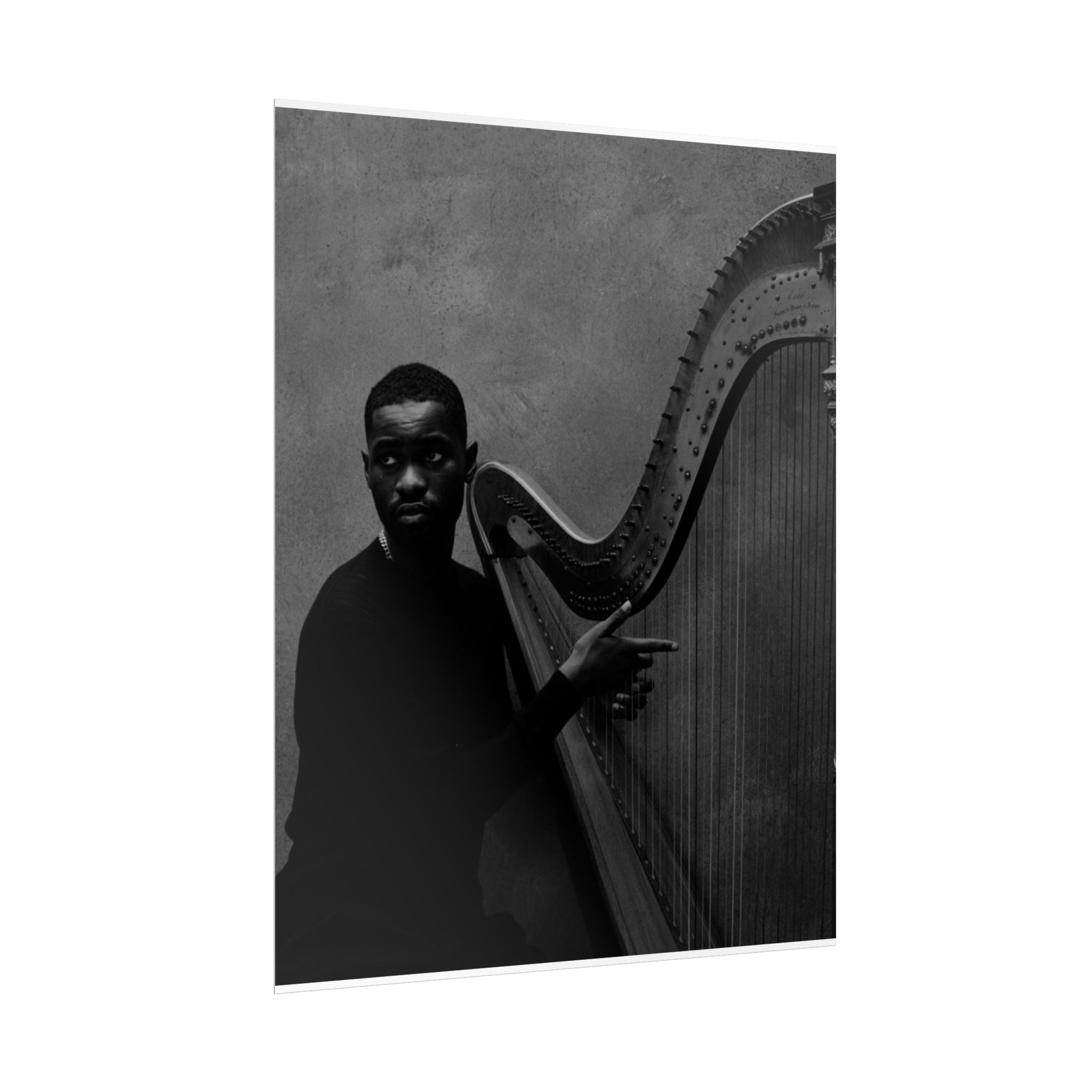 Dave - The Boy Who Played The Harp Rolled Poster — New Album Poster