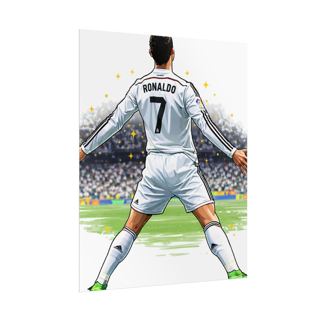 Cristiano Ronaldo Celebration Rolled Poster