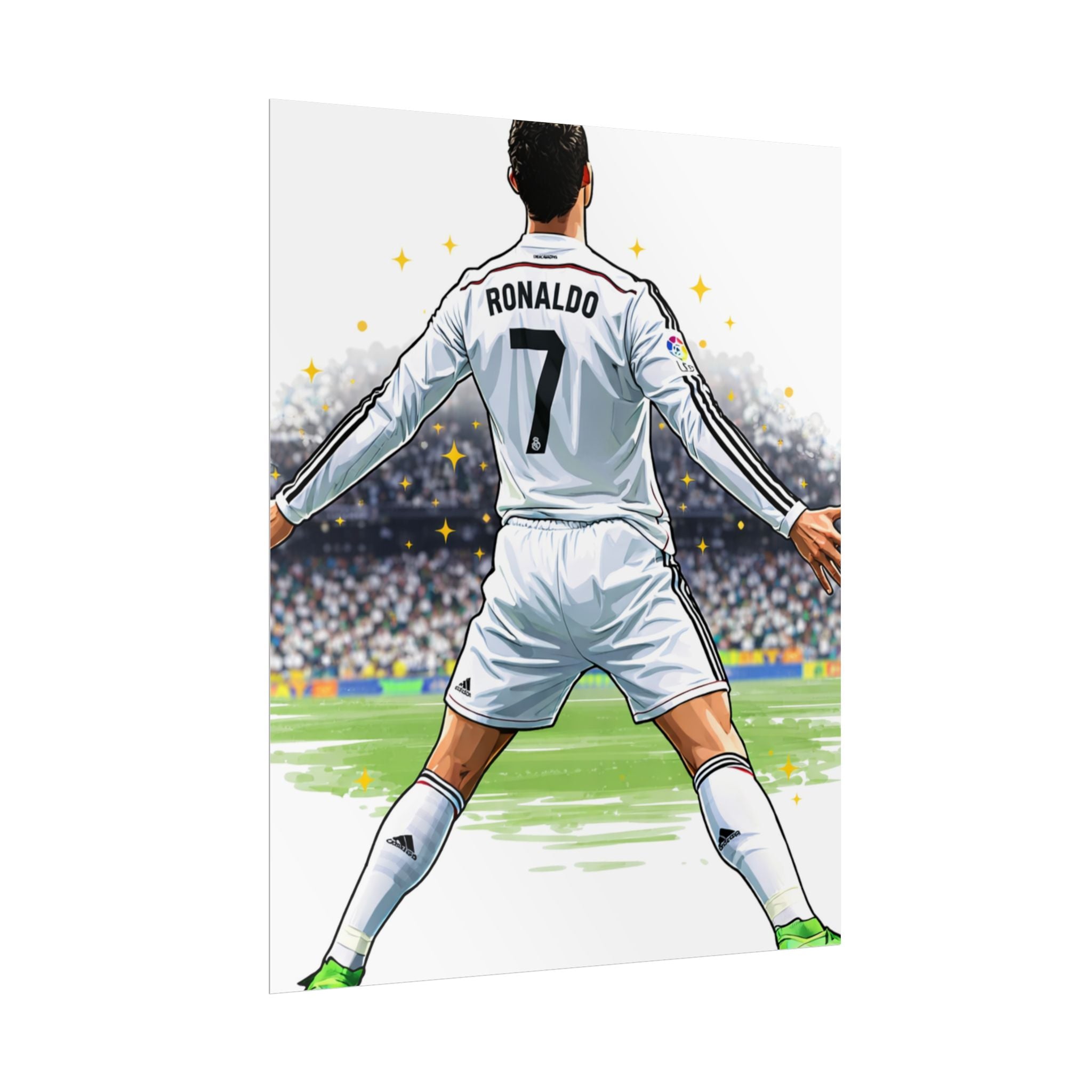 Cristiano Ronaldo Celebration Rolled Poster