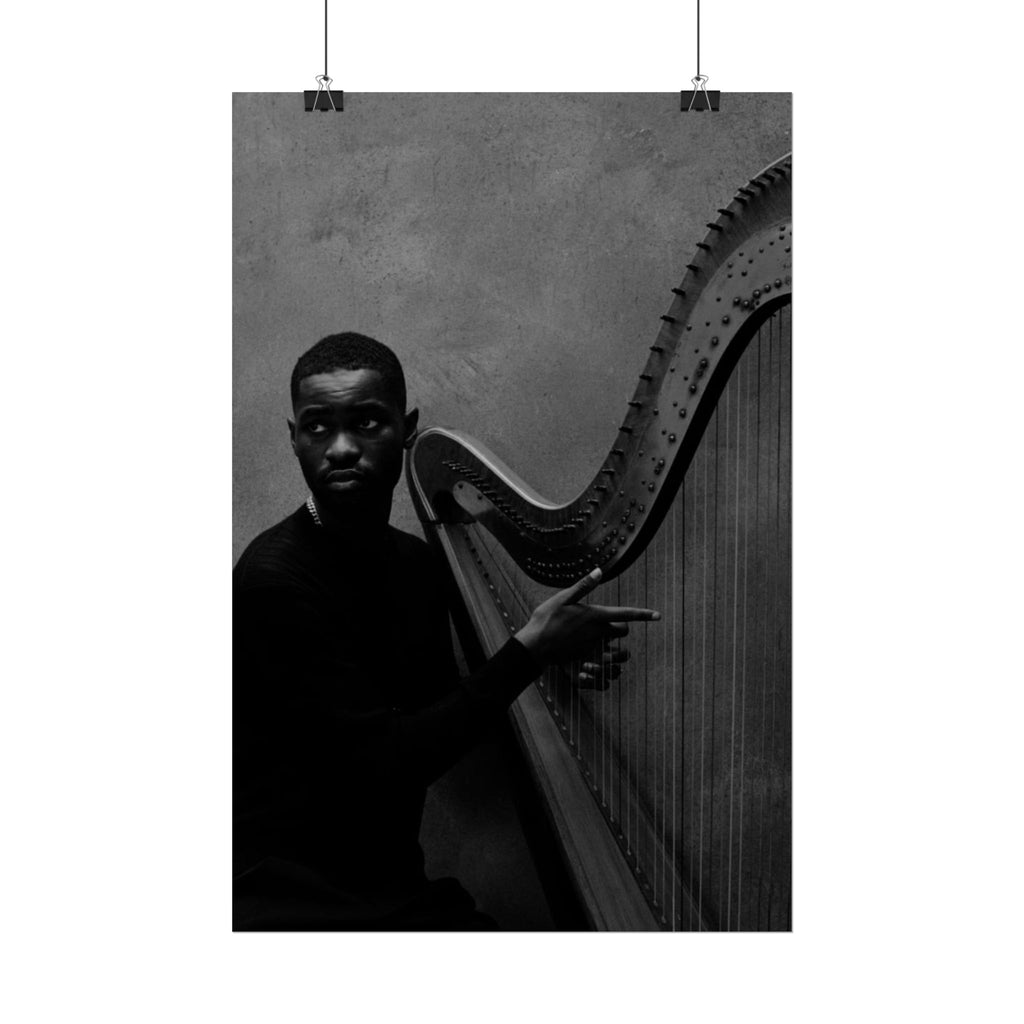 Dave - The Boy Who Played The Harp Rolled Poster — New Album Poster