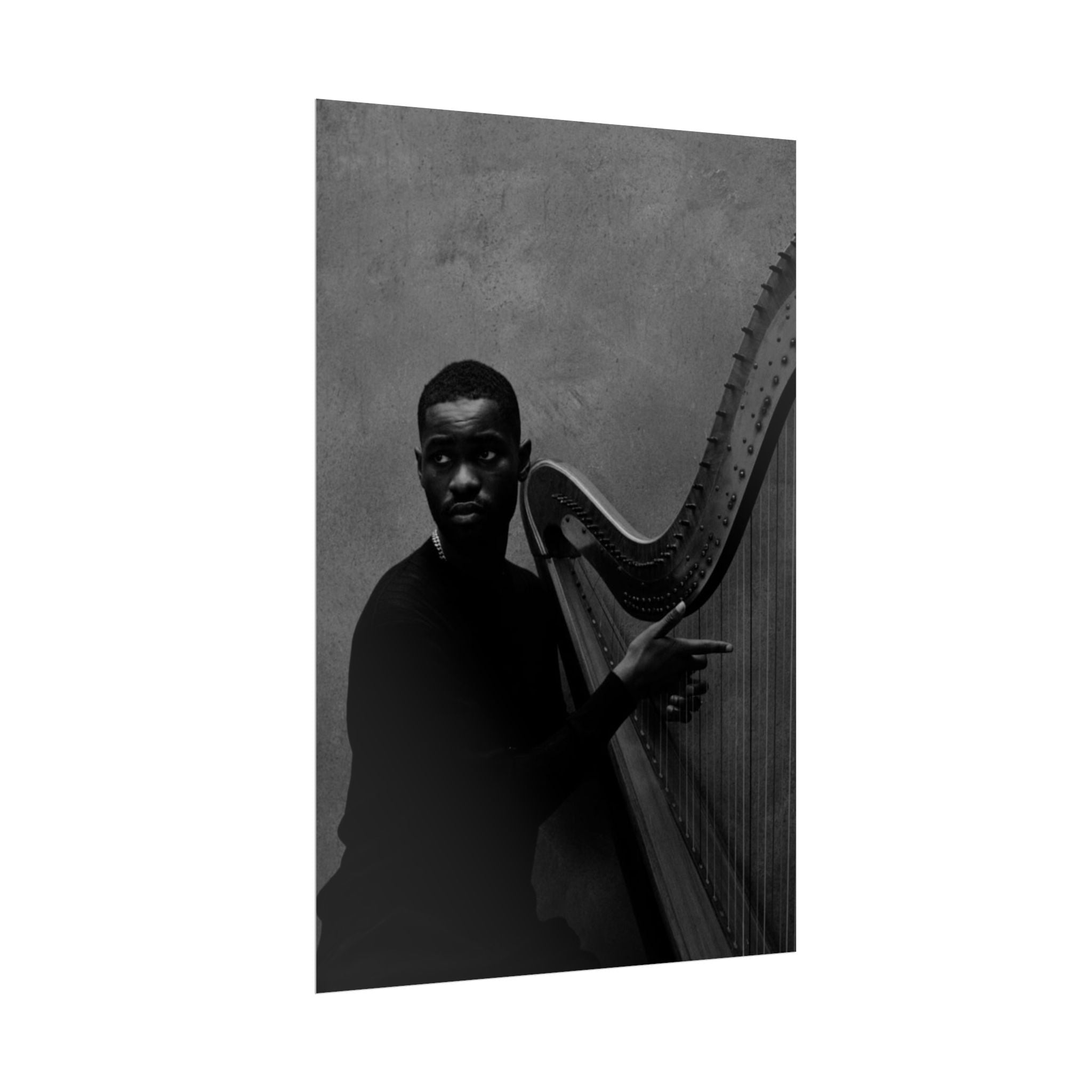 Dave - The Boy Who Played The Harp Rolled Poster — New Album Poster
