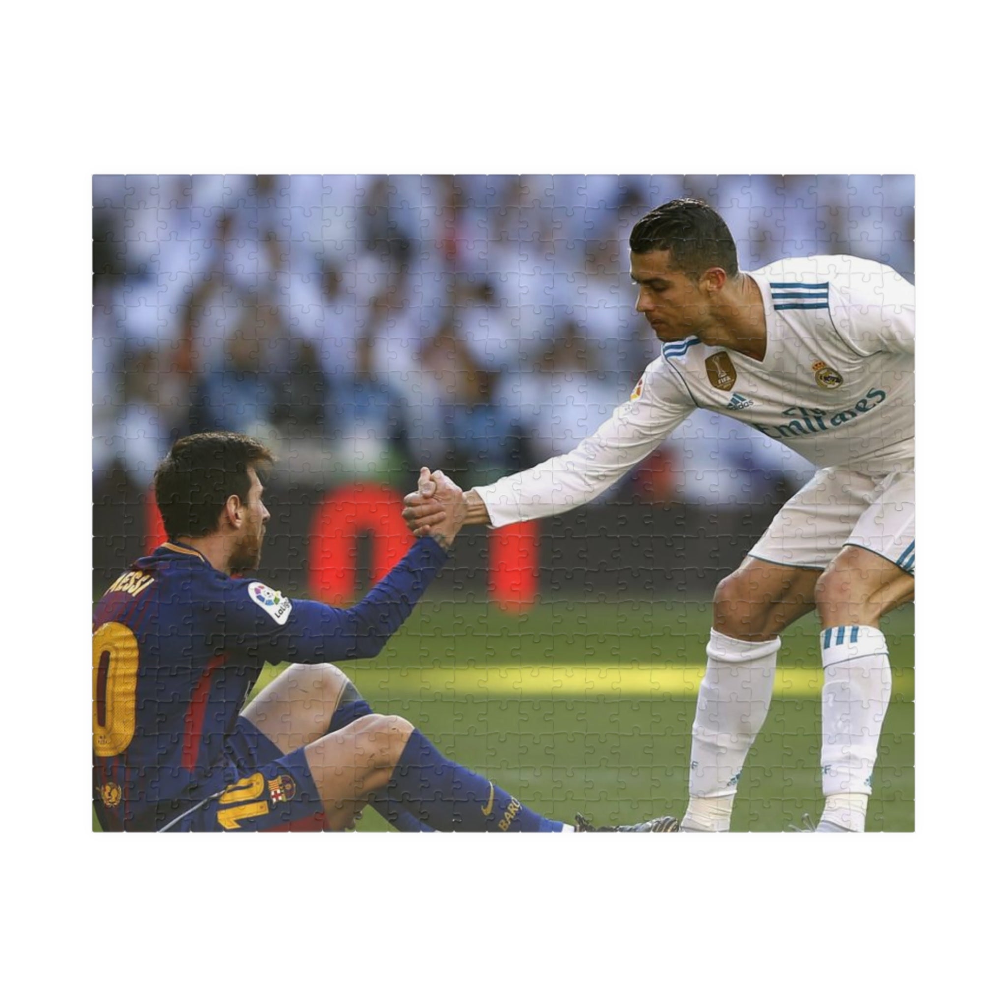 Soccer Legends Puzzle — Cristiano Ronaldo & Lionel Messi 252–520–1014 Piece Jigsaw