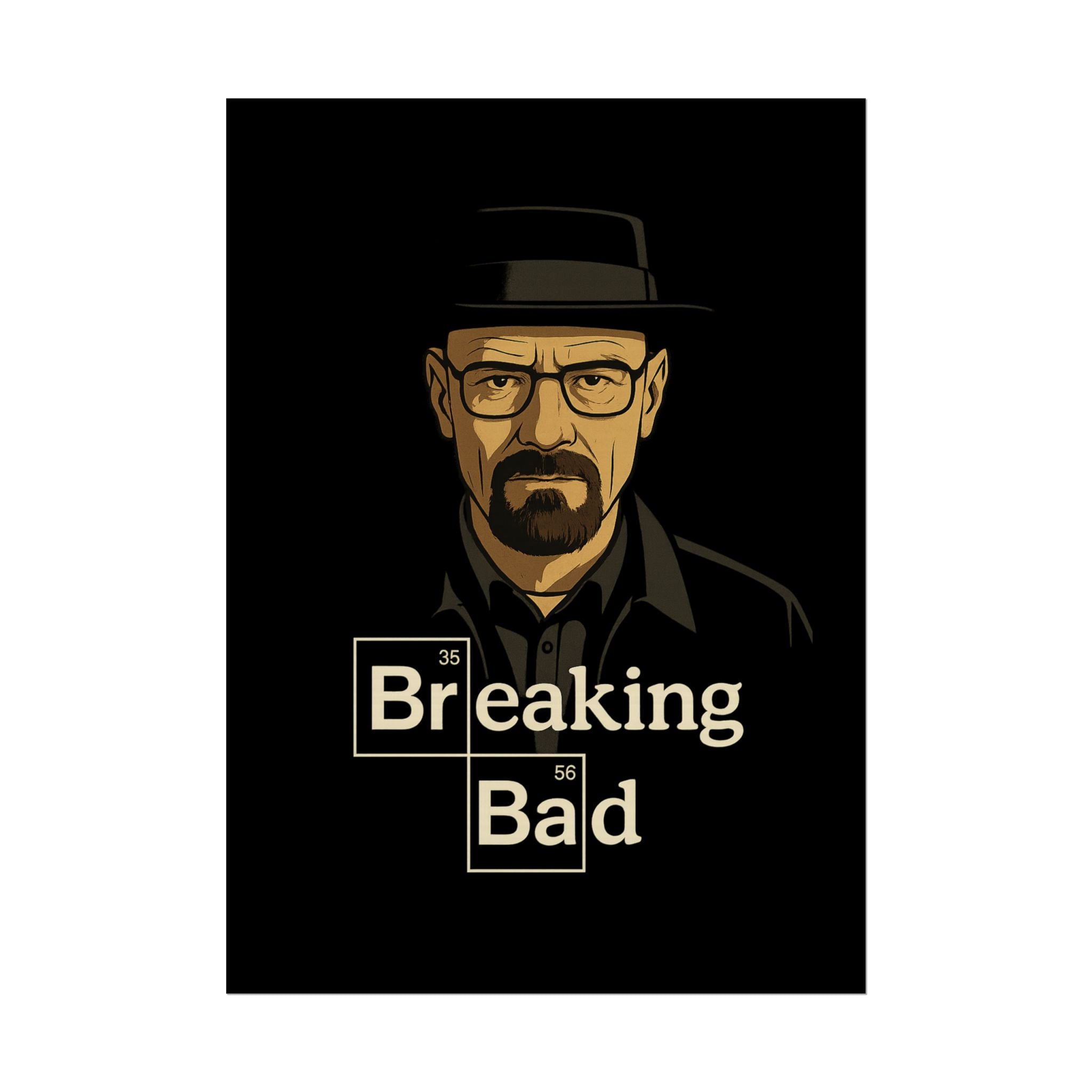 Breaking Bad Style Rolled Poster