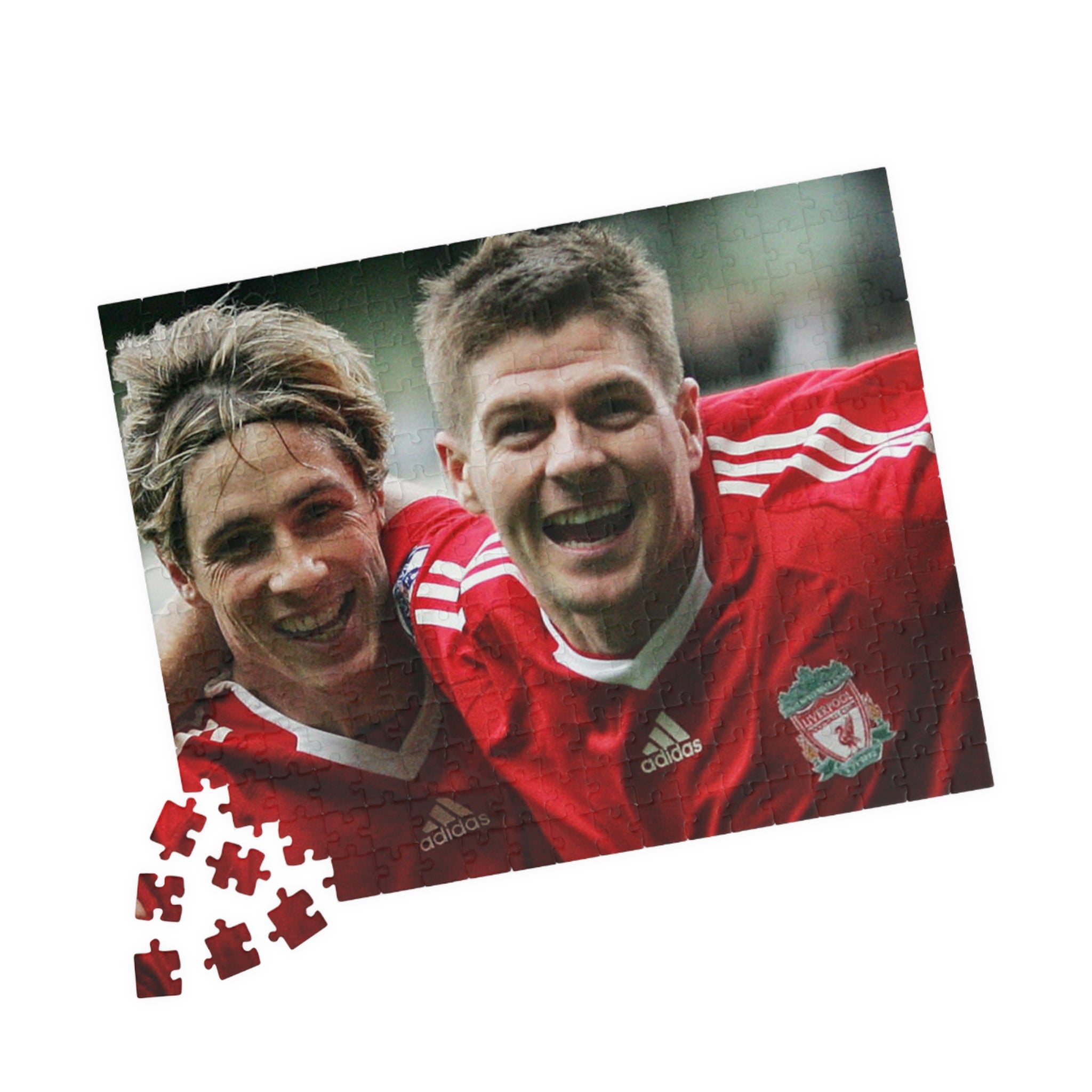 Steven Gerrard & Fernando Torres Liverpool Jigsaw Puzzle — Custom 110/252/520/1014-Piece