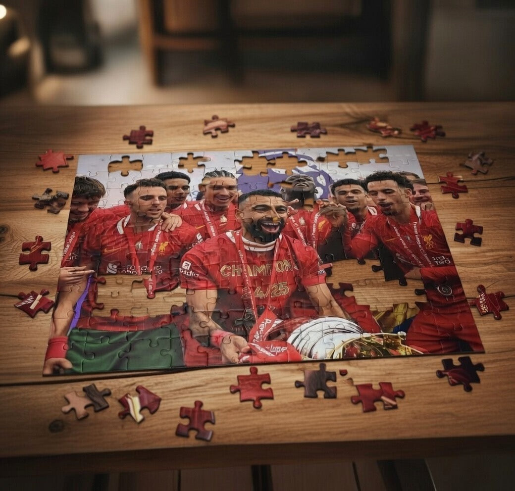 Liverpool Premier League Champions 24/25 Jigsaw Puzzle (110–1014 pcs)