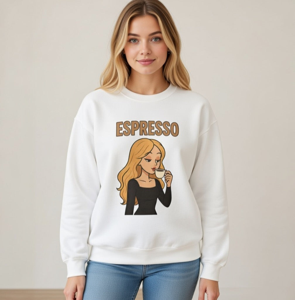 Sabrina Carpenter Espresso Crewneck Sweatshirt – Gifts for her
