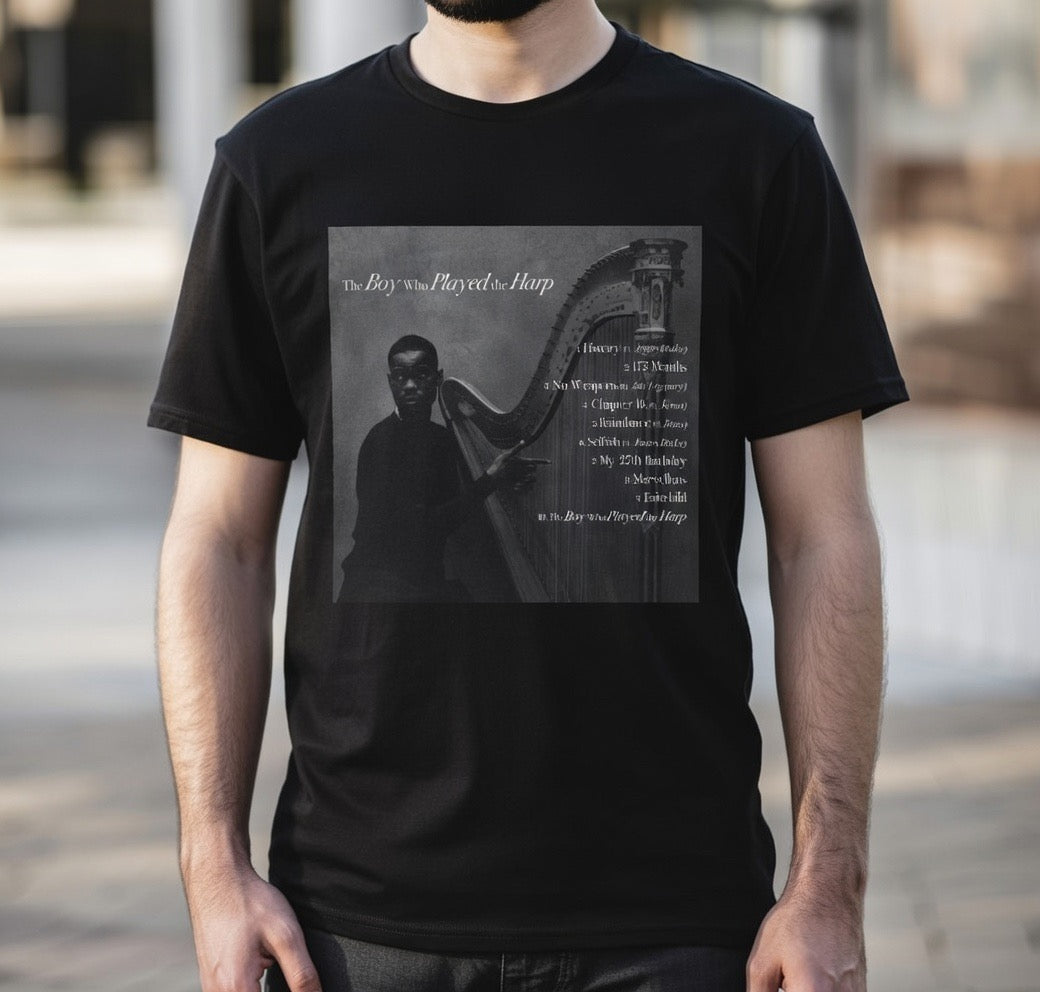 Dave - ‘The Boy Who Played The Harp’ Album T-Shirt — Concert merch