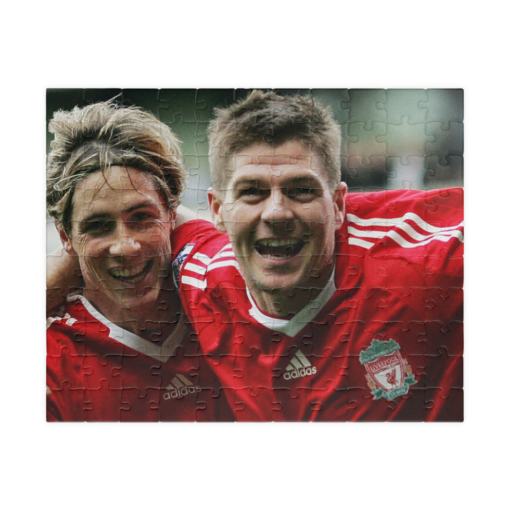 Steven Gerrard & Fernando Torres Liverpool Jigsaw Puzzle — Custom 110/252/520/1014-Piece