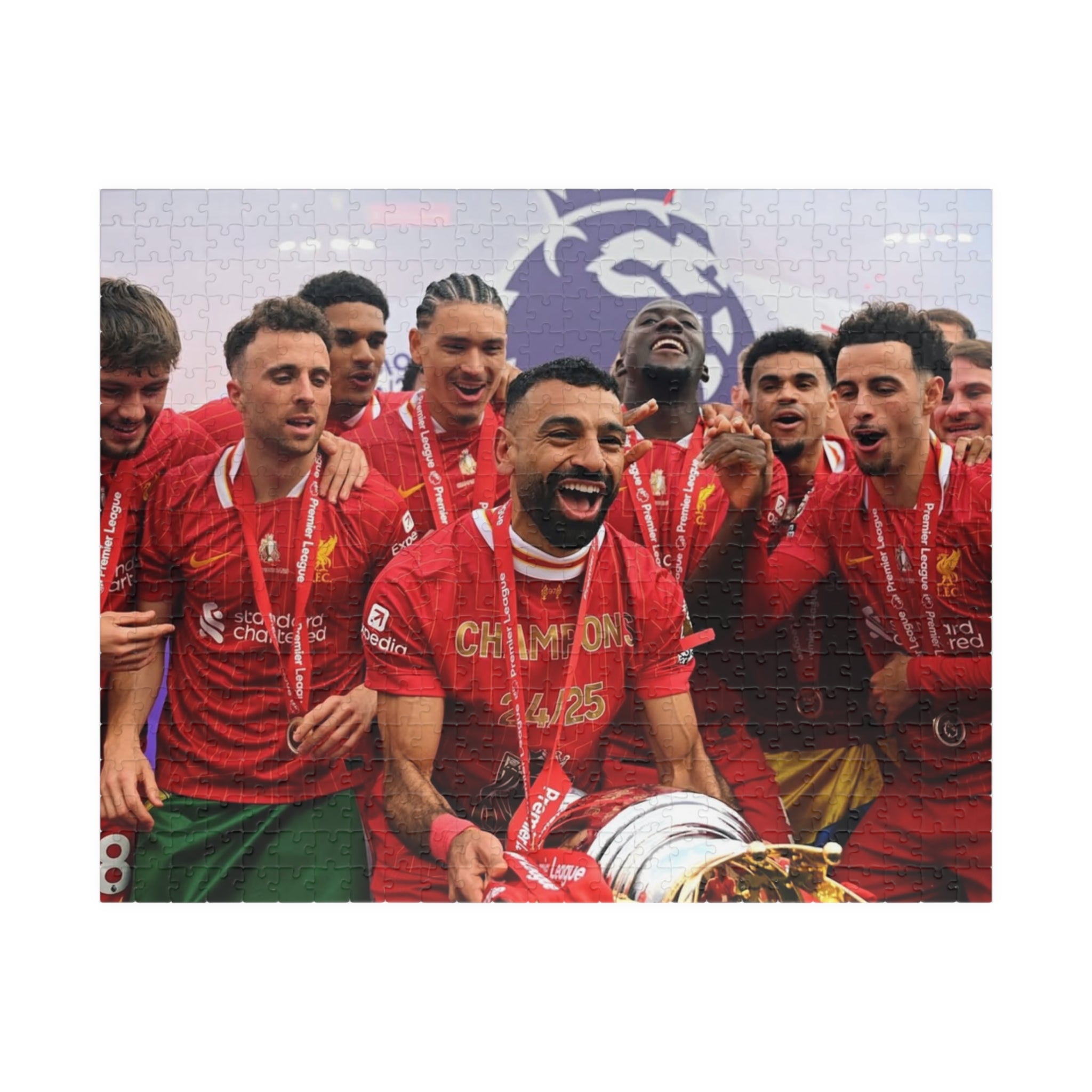 Liverpool Premier League Champions 24/25 Jigsaw Puzzle (110–1014 pcs)