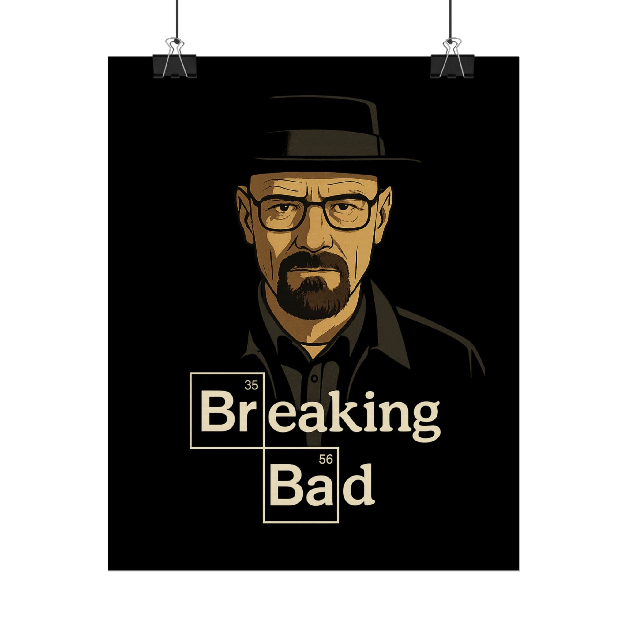 Breaking Bad Style Rolled Poster