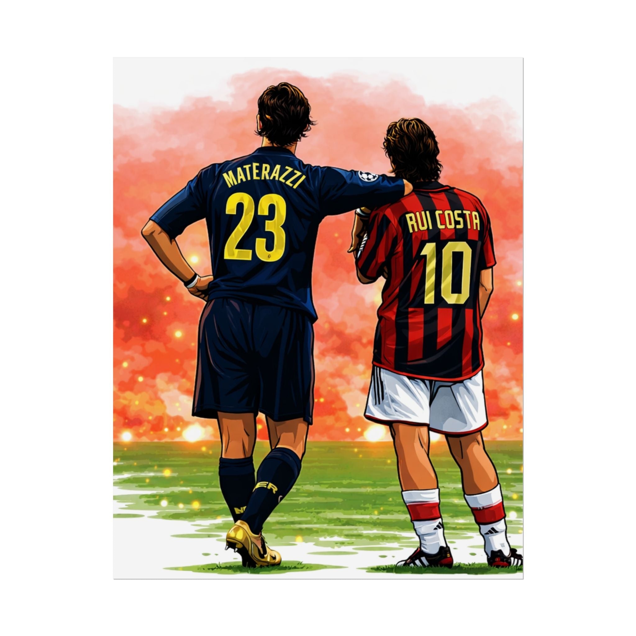 Iconic Football Rolled Poster