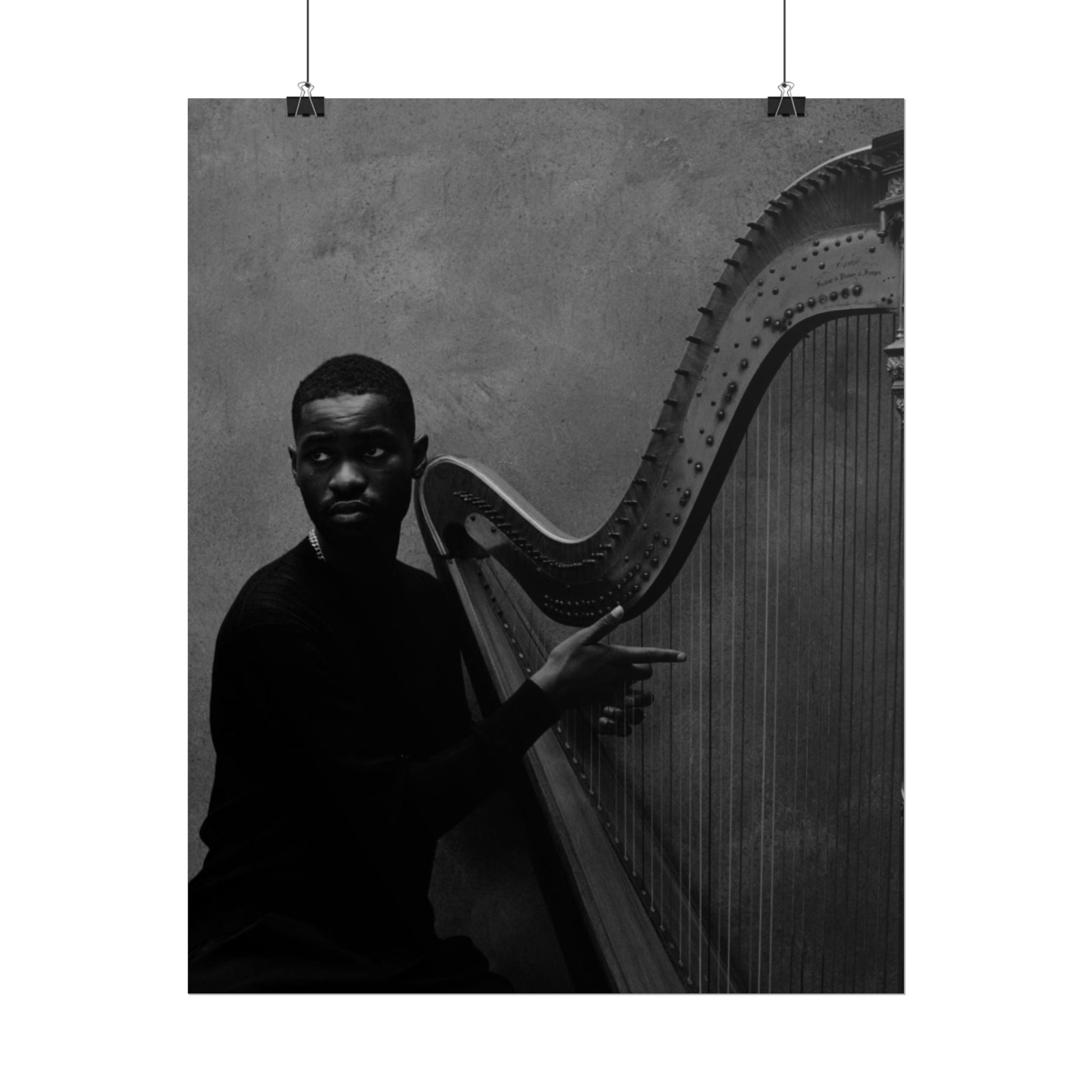 Dave - The Boy Who Played The Harp Rolled Poster — New Album Poster