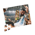 Lionel Messi - Soccer Victory Photo Puzzle — World Cup Trophy Celebration Jigsaw