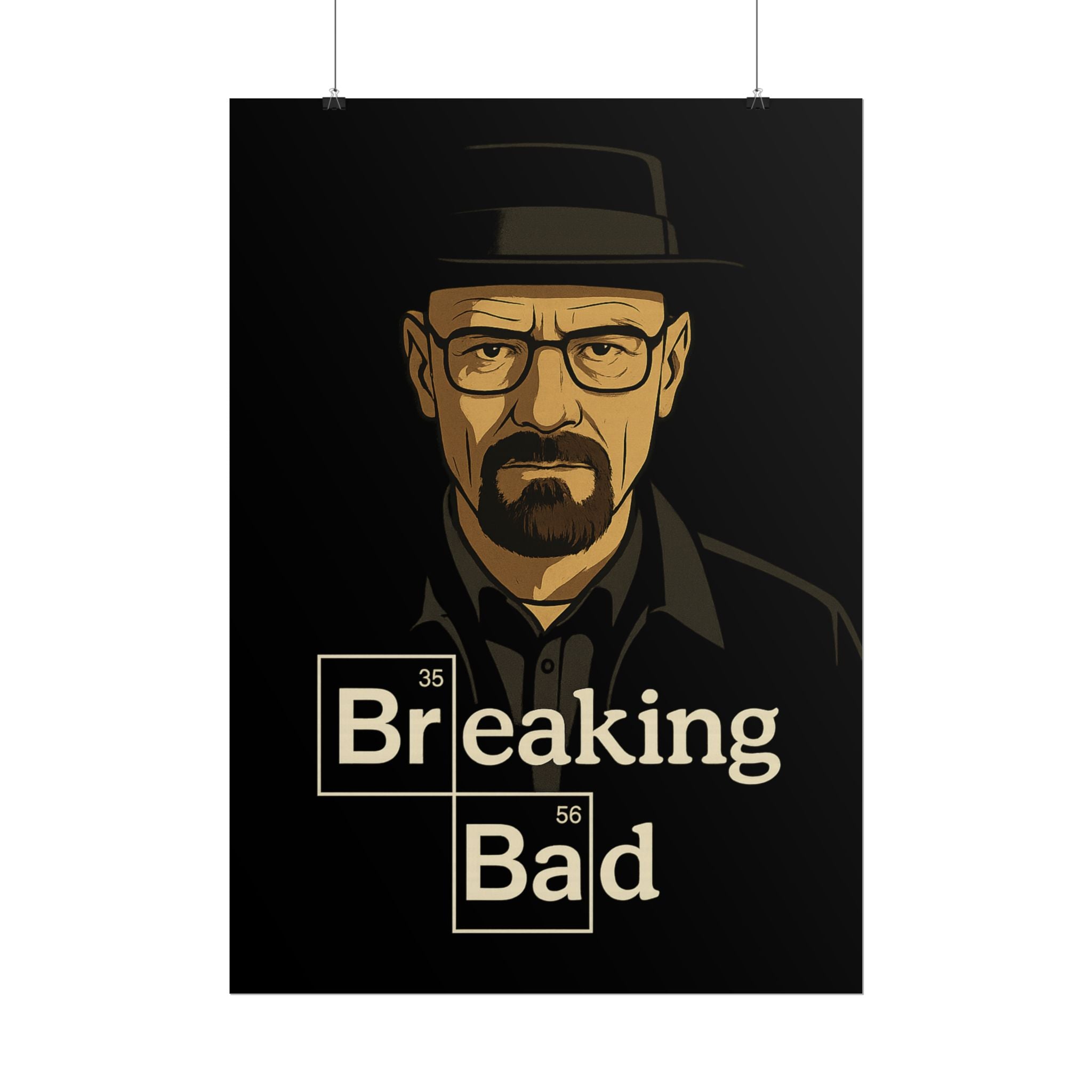 Breaking Bad Style Rolled Poster