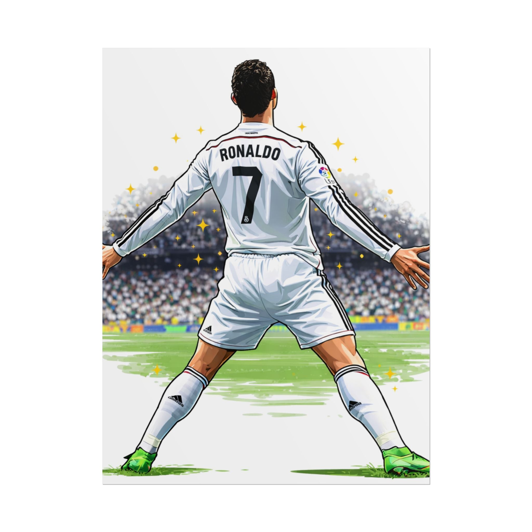 Cristiano Ronaldo Celebration Rolled Poster