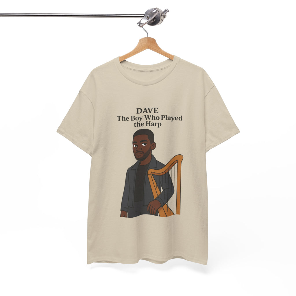 Dave T-Shirt — "The Boy Who Played the Harp" Graphic Tee