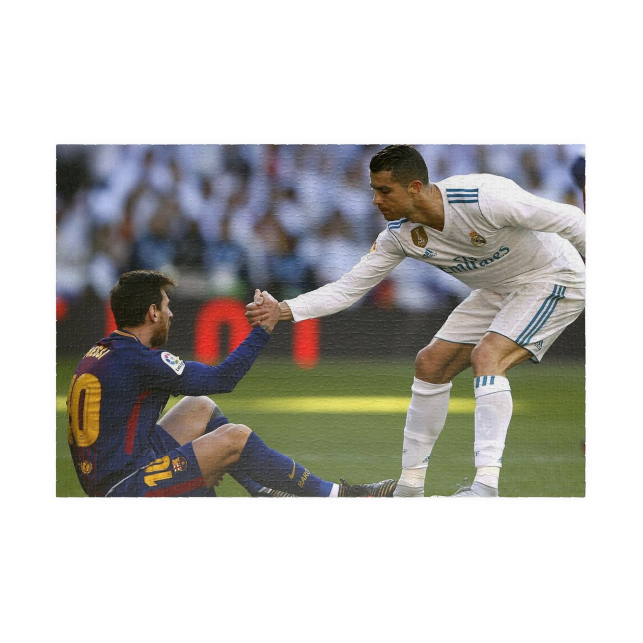 Soccer Legends Puzzle — Cristiano Ronaldo & Lionel Messi 252–520–1014 Piece Jigsaw
