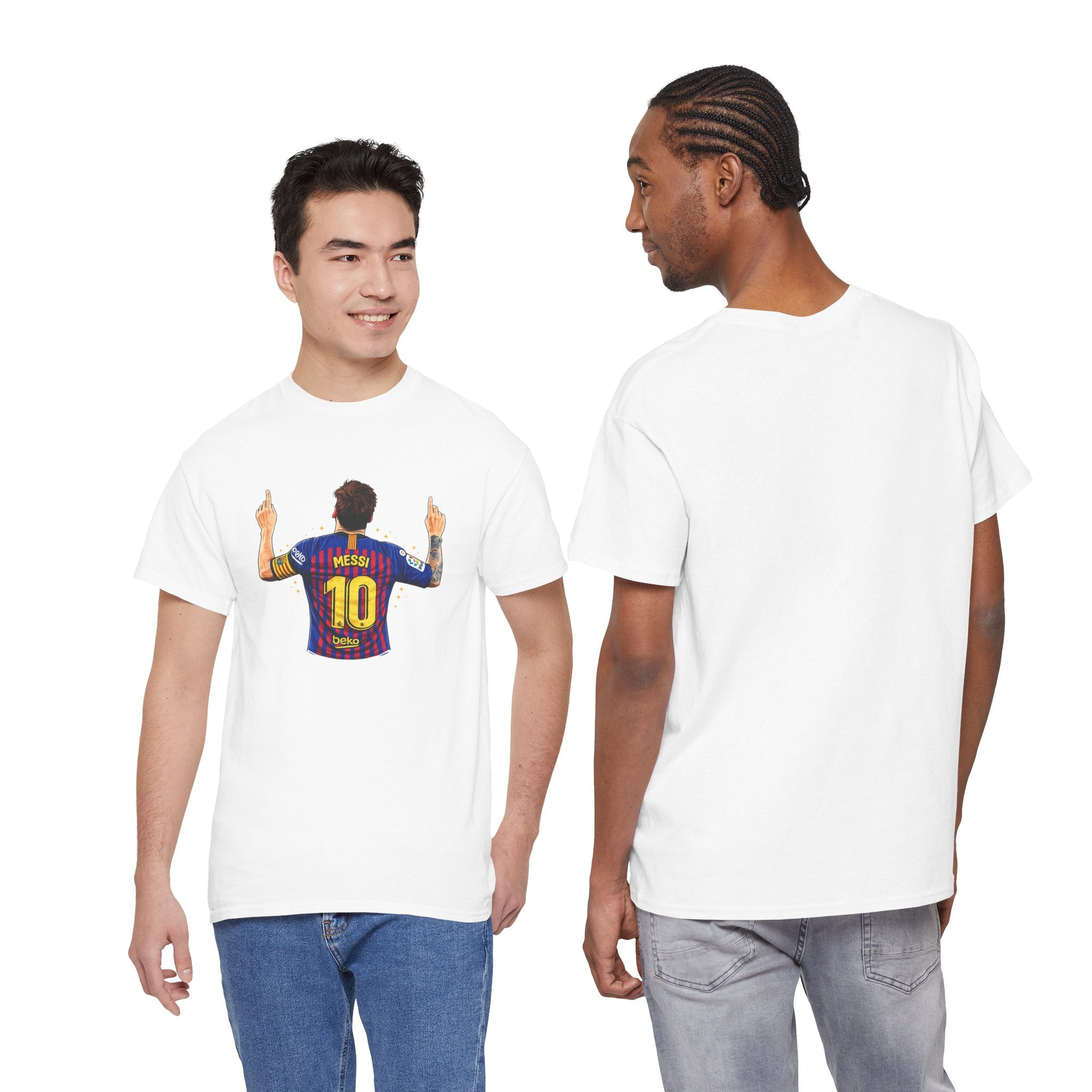 Lionel Messi Unisex Heavy Cotton Tee