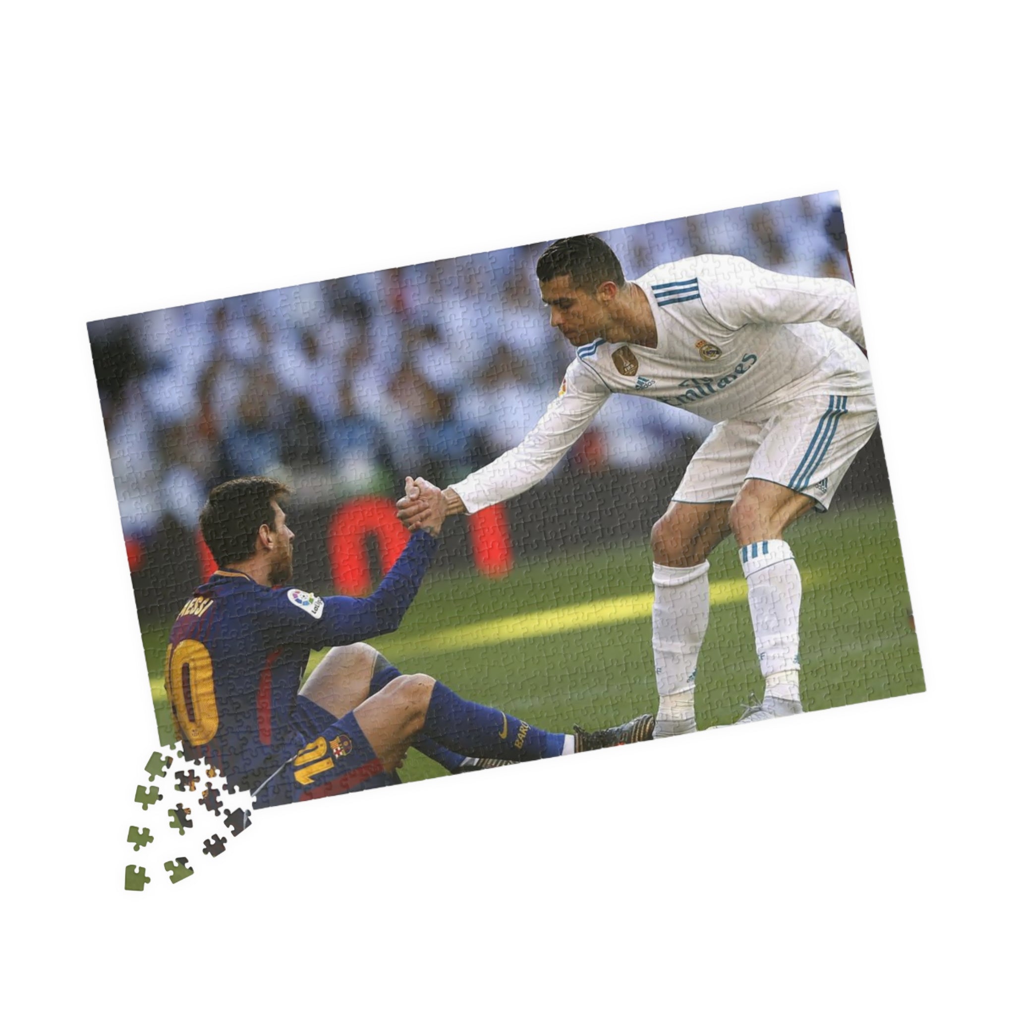Soccer Legends Puzzle — Cristiano Ronaldo & Lionel Messi 252–520–1014 Piece Jigsaw
