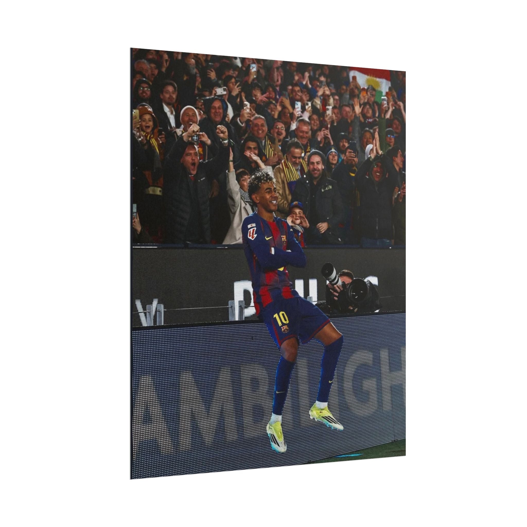 Lamine Yamal Poster — Barcelona Football Star Wall Art