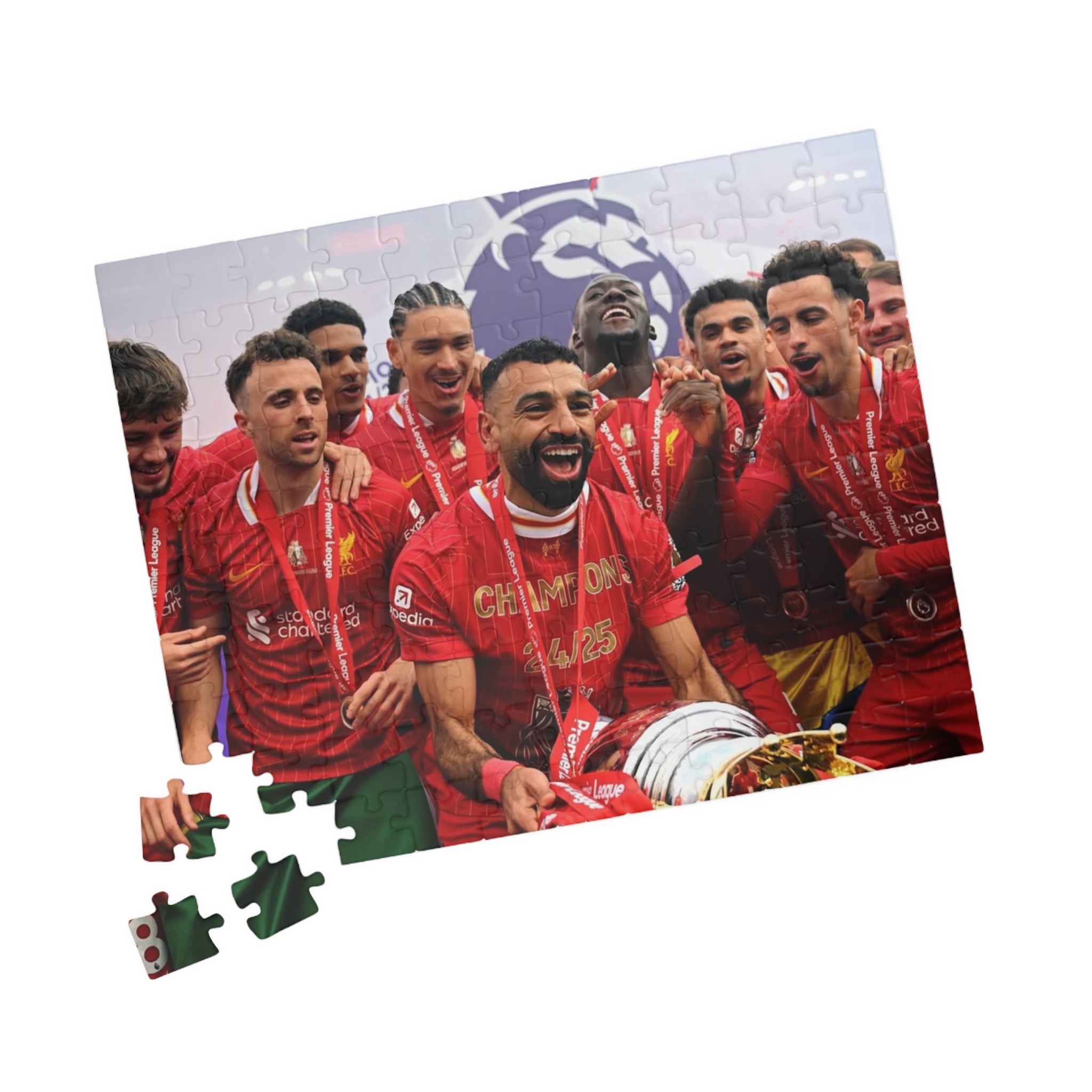Liverpool Premier League Champions 24/25 Jigsaw Puzzle (110–1014 pcs)