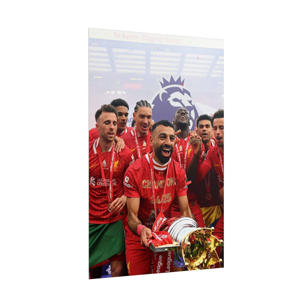 Liverpool FC Premier League Winners Photo Poster — Rolled Soccer Wall Art