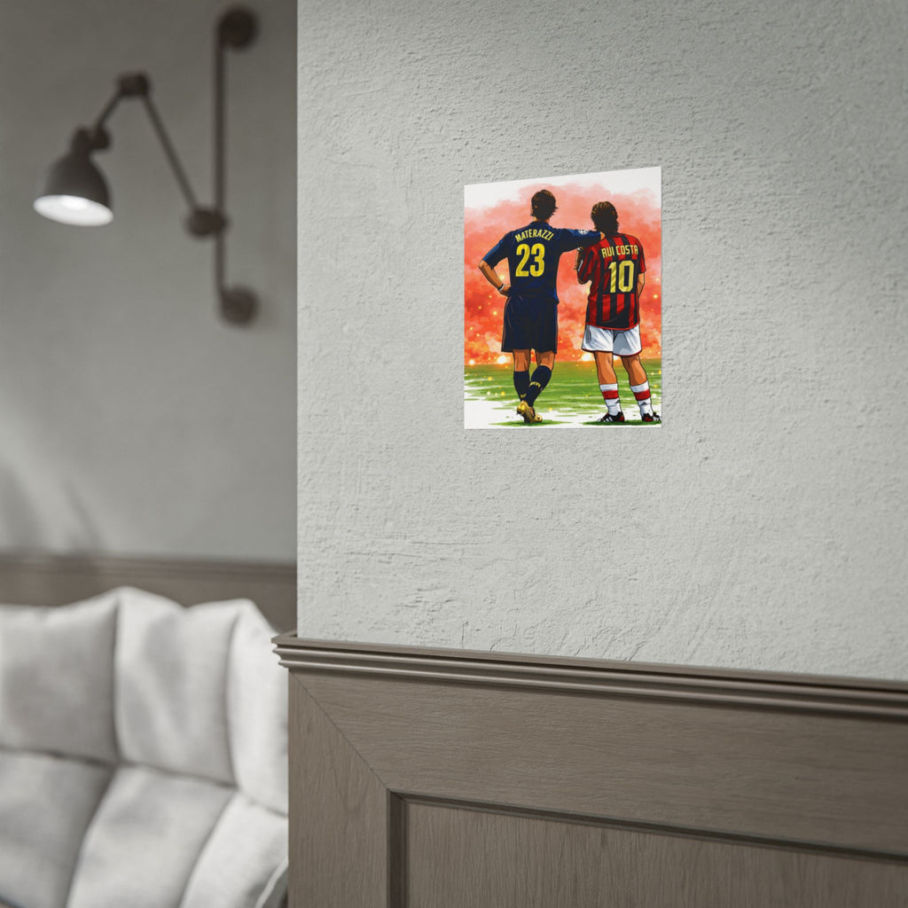 Iconic Football Rolled Poster
