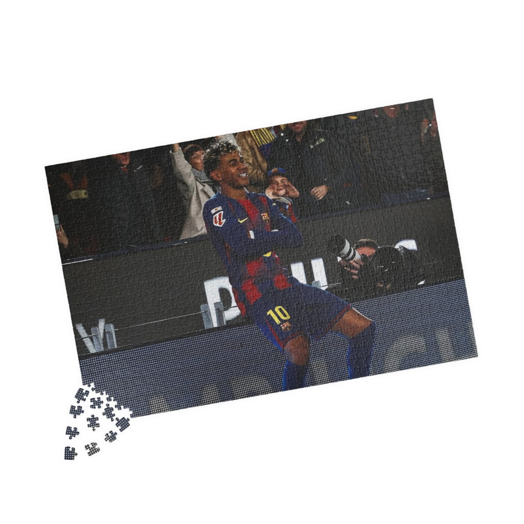 Lamine Yamal Soccer Star Celebration Puzzle — Custom 110/252/520/1014‑Piece Jigsaw