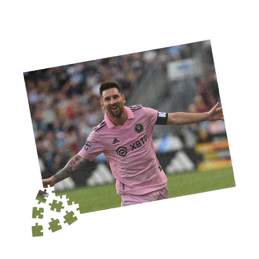 Lionel Messi Celebration Photo Puzzle — 110/252/520/1014-Piece