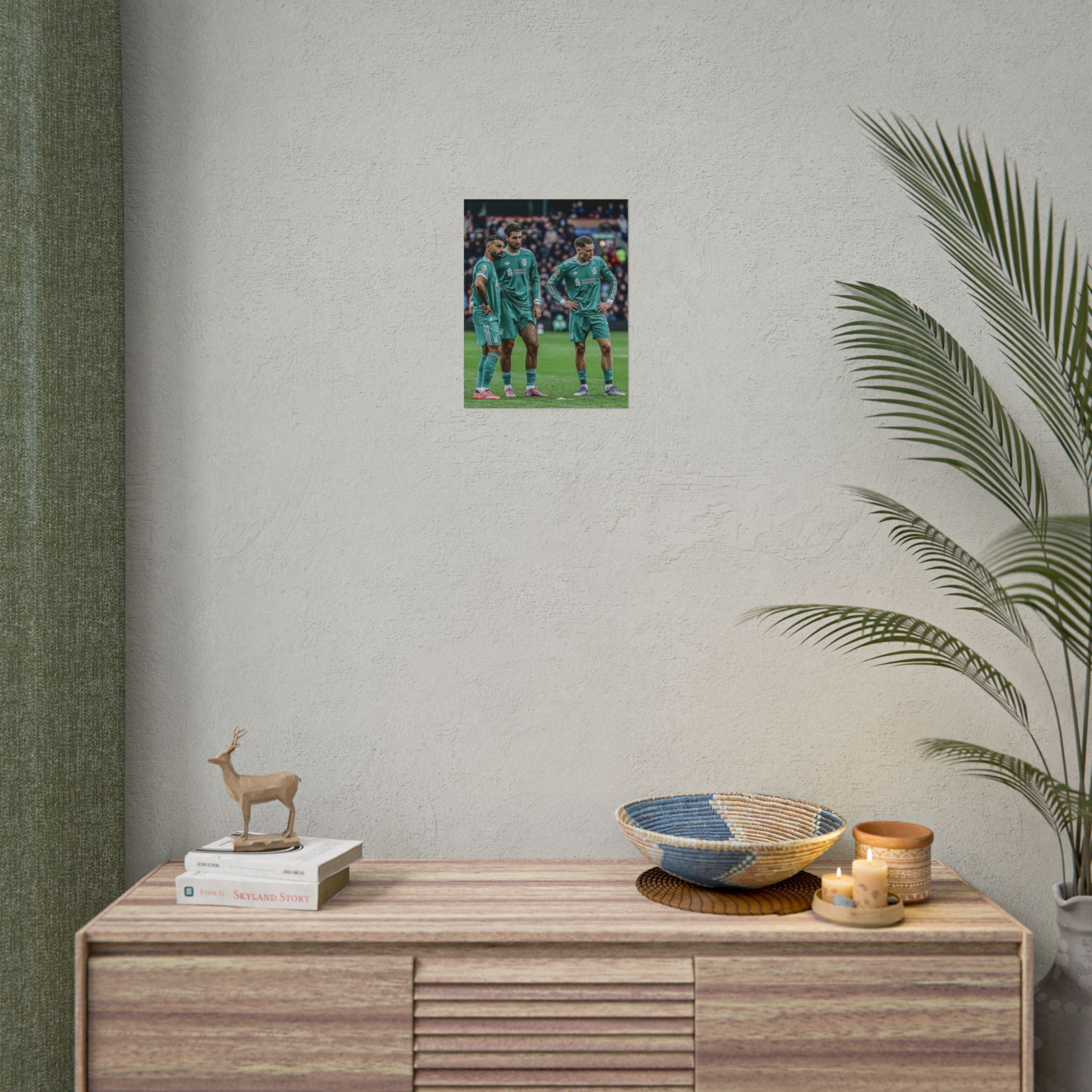 Salah, Wirtz & Szoboszlai Photo Poster - Rolled Liverpool FC Action Print