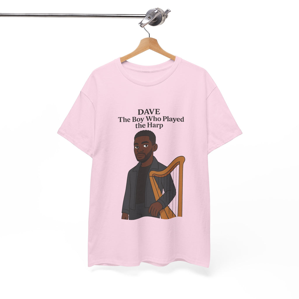 Dave T-Shirt — "The Boy Who Played the Harp" Graphic Tee
