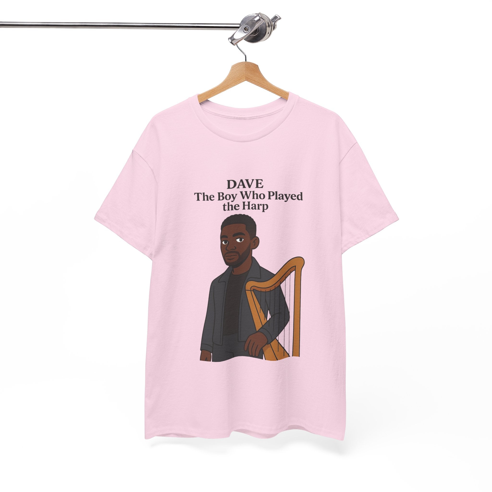 Dave T-Shirt — "The Boy Who Played the Harp" Graphic Tee