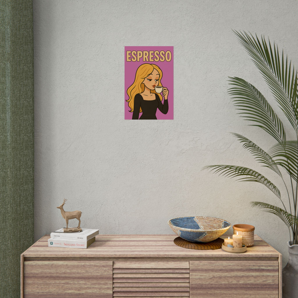Sabrina Carpenter Espresso Poster — Gifts for her