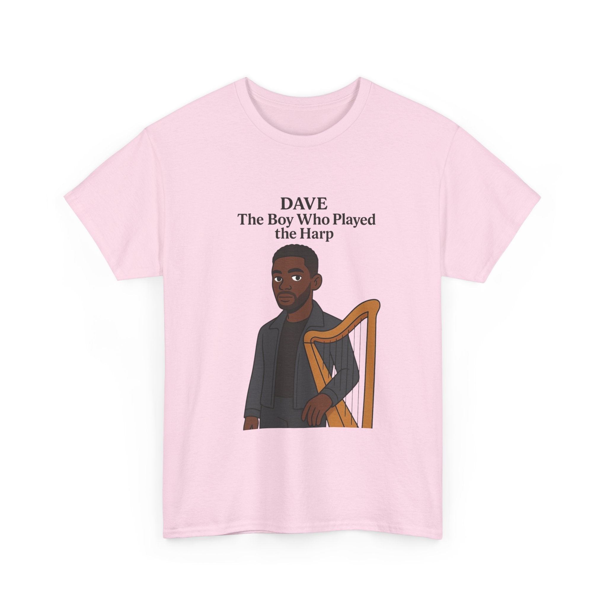 Dave T-Shirt — "The Boy Who Played the Harp" Graphic Tee