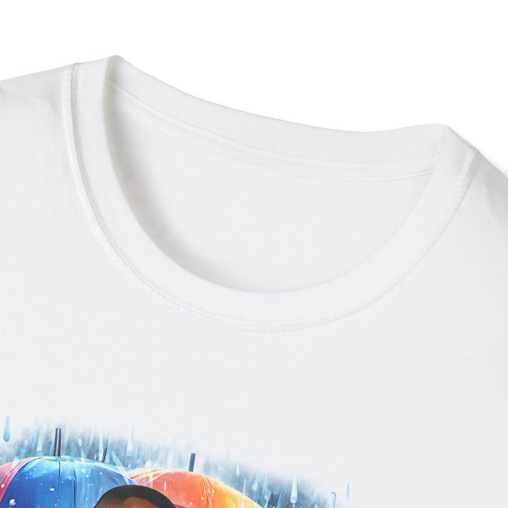 Dave & Tems Raindance T-Shirt — Portrait Graphic Tee