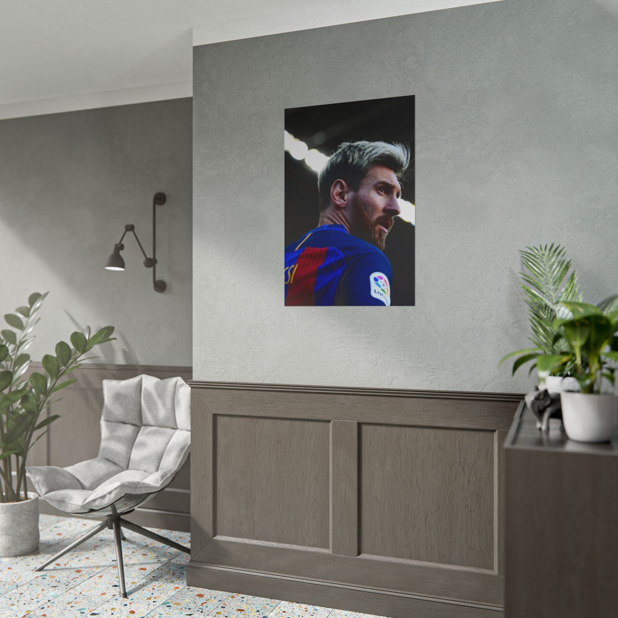 Lionel Messi Barcelona Poster - Soccer Rolled Poster