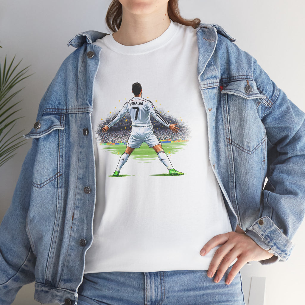 Cristiano Ronaldo Unisex Heavy Cotton Tee