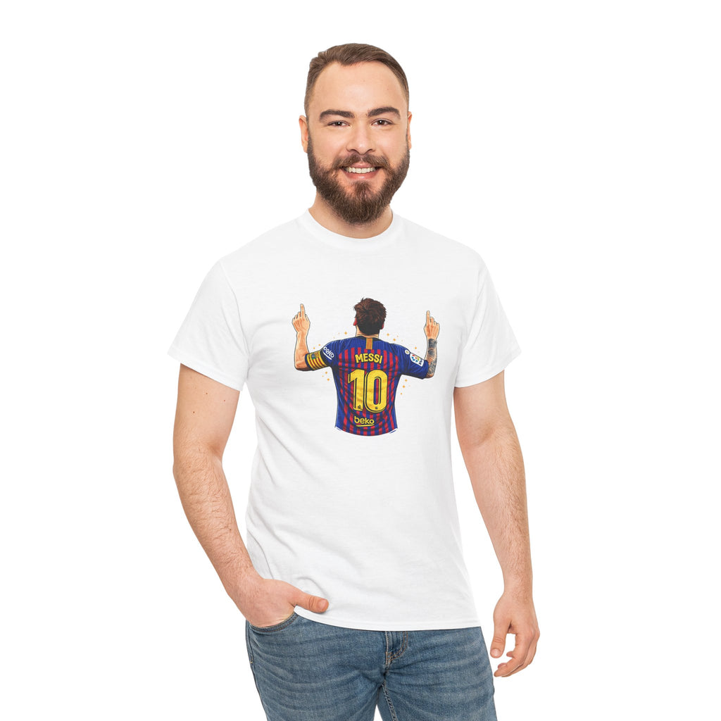 Lionel Messi Unisex Heavy Cotton Tee