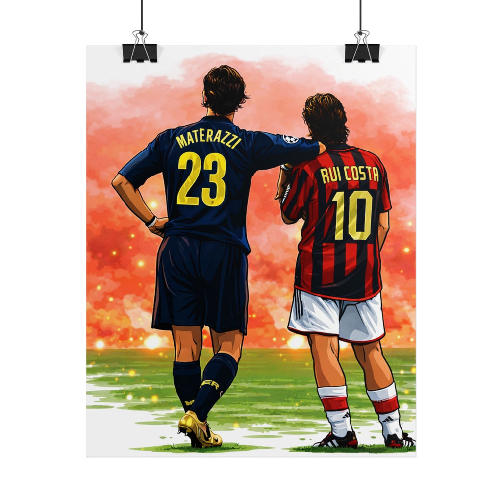 Iconic Football Rolled Poster