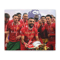 Liverpool Premier League Champions Celebration Matte Canvas Print