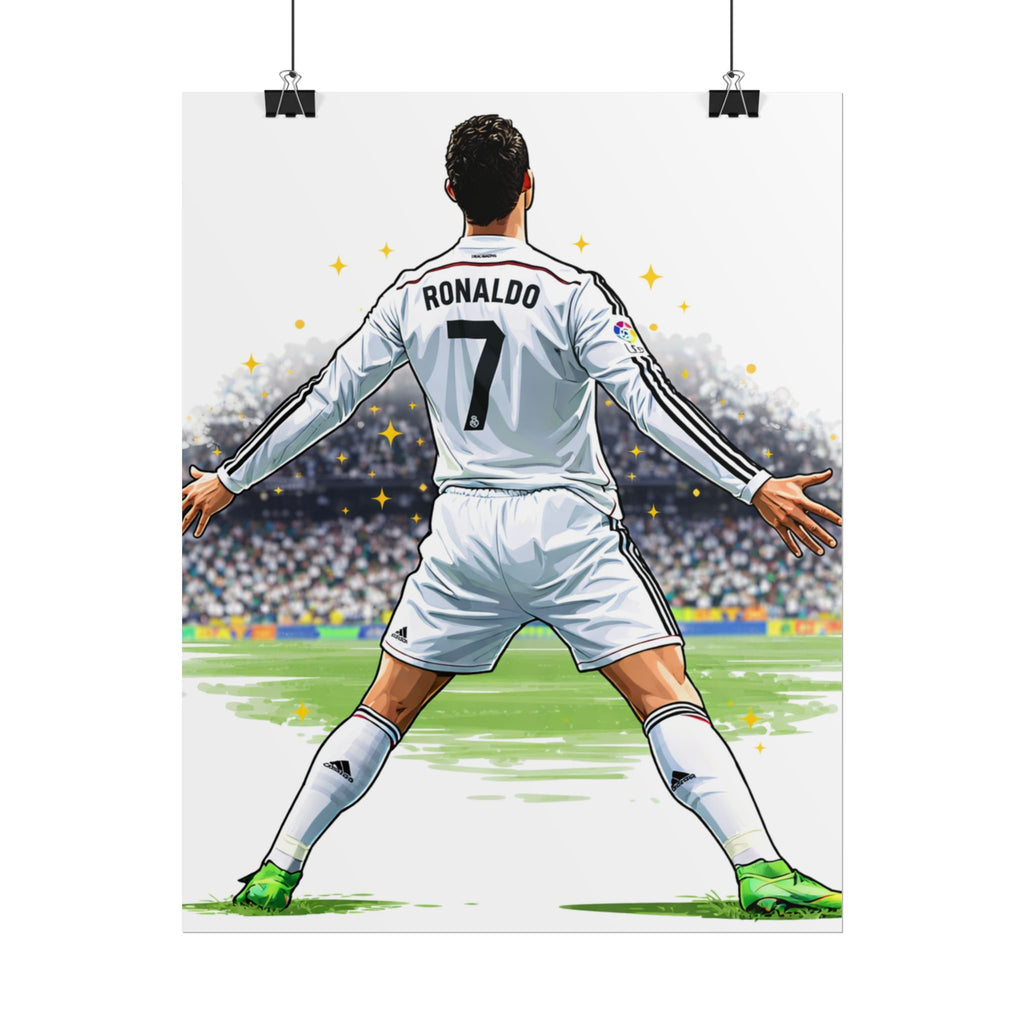 Cristiano Ronaldo Celebration Rolled Poster