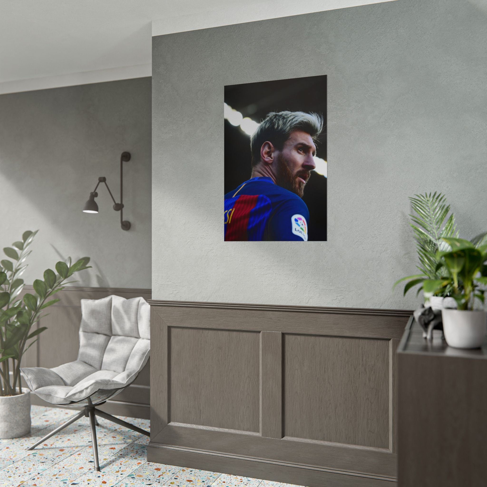 Lionel Messi Barcelona Poster - Soccer Rolled Poster
